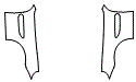 Full Fender Kit pattern for the 2003 BMW Z8