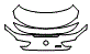 Trunk Lid Kit pattern for the 2013 BMW M6