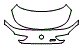Trunk Lid Kit pattern for the 2019 BMW M6