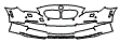 Bumper Kit pattern for the 2015 BMW Alpina B6