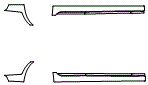 Rocker Panel Kit pattern for the 2019 BMW Alpina B6