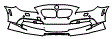 Bumper Kit pattern for the 2019 BMW Alpina B6