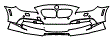 Bumper Kit pattern for the 2019 BMW Alpina B6