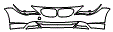 Bumper Kit pattern for the 2005 BMW 645
