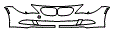 Bumper Kit pattern for the 2008 BMW 650i
