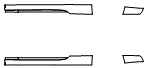 Rocker Panel Kit pattern for the 2015 BMW 640