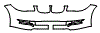 Bumper Kit pattern for the 2008 BMW 128