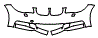 Bumper Kit pattern for the 2013 BMW 128