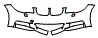 Bumper Kit pattern for the 2013 BMW 135