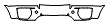 Bumper Kit pattern for the 2011 BMW X6