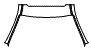 A-Pillar and Roof Kit pattern for the 2011 BMW X6