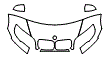 Hood, Fender and Mirror Kit pattern for the 2011 BMW X6