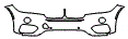 Bumper pattern for the 2016 BMW X6
