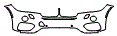 Bumper pattern for the 2016 BMW X6