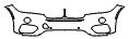 Bumper pattern for the 2016 BMW X6