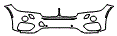Bumper pattern for the 2016 BMW X6