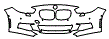 Bumper Kit pattern for the 2016 BMW 535