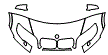 Hood, Fender and Mirror Kit pattern for the 2011 BMW X5 M