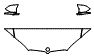 Hood, Fender and Mirror Kit pattern for the 2019 BMW X6 M