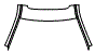 Roof and A-Pillar Kit pattern for the 2027 BMW X6