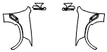 Full Fender and Mirror Kit pattern for the 2021 BMW X6