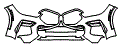 Bumper Kit pattern for the 2021 BMW X6
