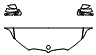 Hood, Fender and Mirror Kit pattern for the 2027 BMW X6