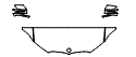 Hood, Fender and Mirror Kit pattern for the 2019 BMW 3 Series