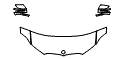 Hood, Fender and Mirror Kit pattern for the 2019 BMW 3 Series