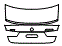 Trunk Lid Kit pattern for the 2020 BMW 3 Series