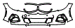 Bumper Kit pattern for the 2020 BMW 3 Series