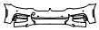 Bumper Kit pattern for the 2018 BMW 5 Series