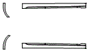 Rocker Panel Kit pattern for the 2022 BMW 5 Series