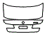 Trunk Lid Kit pattern for the 2022 BMW 5 Series