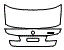 Trunk Lid Kit pattern for the 2022 BMW 5 Series