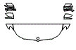 Hood, Fender and Mirror Kit pattern for the 2019 BMW 6 Series