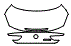 Trunk Lid Kit pattern for the 2015 BMW 650i