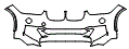 Bumper Kit pattern for the 2016 BMW X1