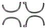 Fender Flare Kit pattern for the 2021 BMW X1
