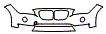 Bumper Kit pattern for the 2014 BMW X1