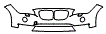 Bumper Kit pattern for the 2014 BMW X1