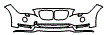 Bumper Kit pattern for the 2015 BMW X1