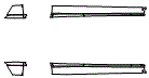 Rocker Panel Kit pattern for the 2014 BMW X1