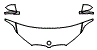 Hood, Fender and Mirror Kit pattern for the 2016 BMW X1