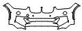 Bumper Kit pattern for the 2016 BMW X1