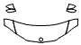 Hood, Fender and Mirror Kit pattern for the 2011 BMW 1 Series M