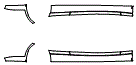 Rocker Panel Kit pattern for the 2011 BMW 1 Series M