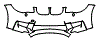 Bumper Kit pattern for the 2011 BMW 1 Series M