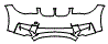 Bumper Kit pattern for the 2011 BMW 1 Series M