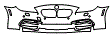 Bumper Kit pattern for the 2018 BMW 6 Series
